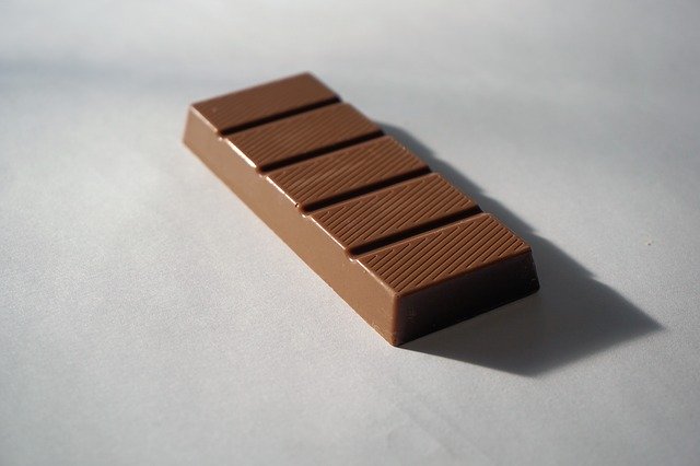 proužek čokolády